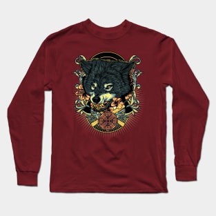 Angry Wolf Long Sleeve T-Shirt